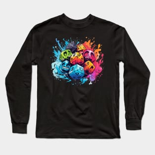 Fantasy Dice Long Sleeve T-Shirt